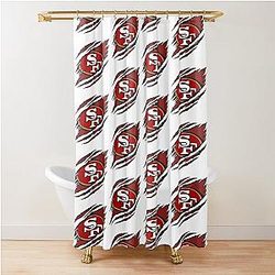 Faithful to the 49ers Shower Curtain