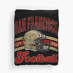 San Francisco 49ers Duvet Cover