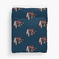 Native American 49ers Logo Duvet Cover