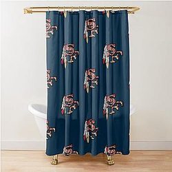 Native American 49ers Shower Curtain