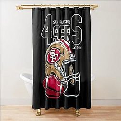 Art San Francisco 49ers Shower Curtain