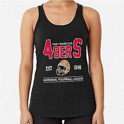 Art San Francisco 49ers Racerback Tank