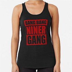 Bang Niner Gang Red Racerback Tank Top
