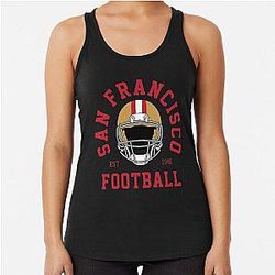 Art San Francisco 49ers Racerback Tank Top