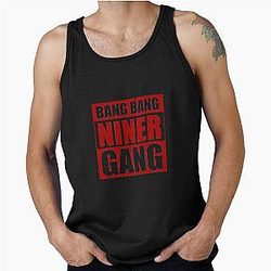 Bang Niner Gang (Red) 49ers Tank Top