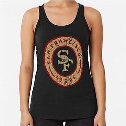 Art San Francisco 49ers Racerback Tank Top