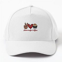 Peace Love 49ers Football Cap