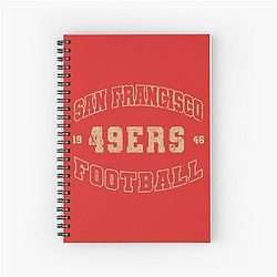 49ers Spiral Notebook