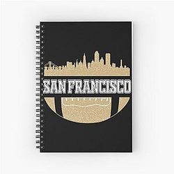 Retro San Francisco 49ers Stand Vintage T-Shirt Classic Notebook