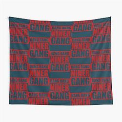 Bang Niner Gang (Red) - 49ers Tapestry