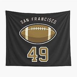 Art San Francisco 49ers Tapestry