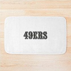 49ers logo Bath Mat