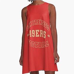 49ers A-Line Dress
