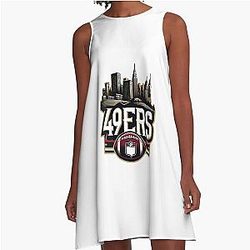 San Francisco 49ers A-Line Dress