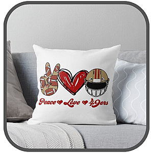 San Francisco 49Ers Pillows Cover