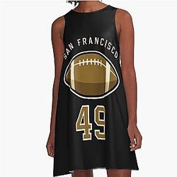 San Francisco 49ers A-Line Dress