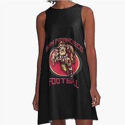 Art San Francisco 49ers A-Line Dress