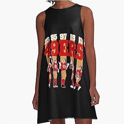 Art San Francisco 49ers A-Line Dress