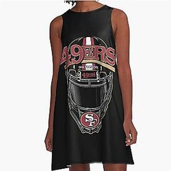 Art San Francisco 49ers A-Line Dress