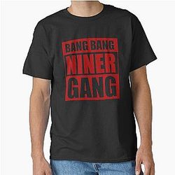 Bang Niner Gang (Red) - 49ers Classic T-Shirt