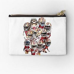 San Francisco 49ers Squad! Zipper Pouch