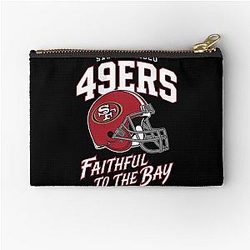 Art San Francisco 49ers Zipper Pouch