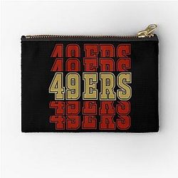 Art San Francisco 49ers Zipper Pouch