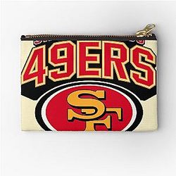 San Francisco 49ers Zipper Pouch