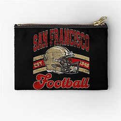 Art San Francisco 49ers Zipper Pouch