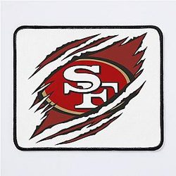 Faithful To 49ers Bay Mousepad