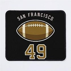 Art San Francisco 49ers Mouse Pad