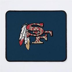 Native American 49ers logo Mouse Pad