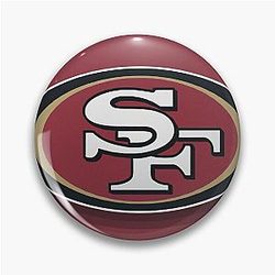 San Francisco 49ers Super Bowl Champions 2024 Pin