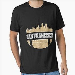 Retro 49ers Football Fan Vintage San Francisco Classic Essential T-Shirt