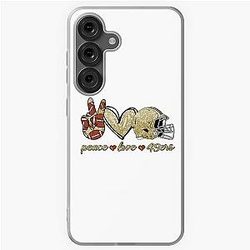 Peace Love 49ers Samsung Galaxy Soft Case