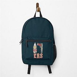Mens Black 49ers 40 OZ 9MM Gold Gun Backpack