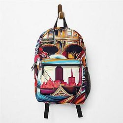 San Francisco 49ers City Art Backpack