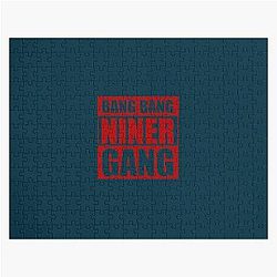 Bang Niner Gang (Red) - 49ers Jigsaw Puzzle