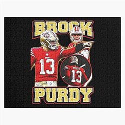 Brock Purdy Football 49ers Jigsaw Puzzle