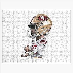 San Francisco 49ers Quarterback Brock Purdy Jigsaw Puzzle