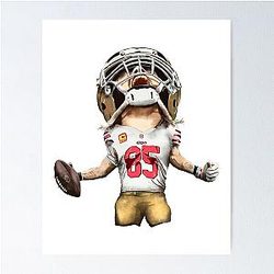 San Francisco 49ers George Kittle Poster