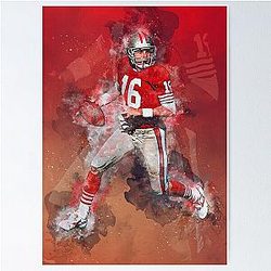 Montana 49ers Poster