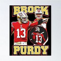 Brock Purdy San Francisco 49ers football Poster
