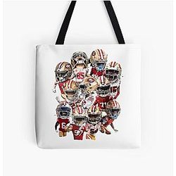 San Francisco 49ers Squad All Over Print Tote Bag