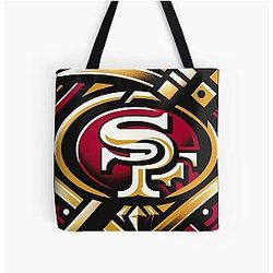 San Francisco 49ers Over Print Tote Bag