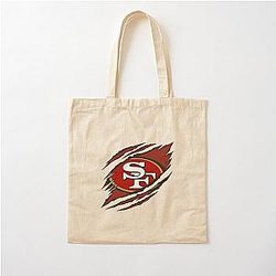 Faithful to the 49ers Bay Cotton Tote Bag