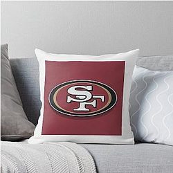 San Francisco 49ers Super Bowl Champions 2024 Throw Pillow