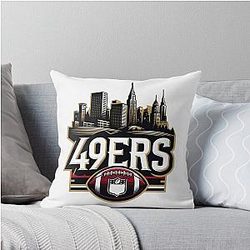 San Francisco 49ers Throw Pillow