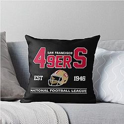 Art San Francisco 49ers Throw Pillow