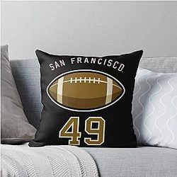 Art San Francisco 49ers Throw Pillow